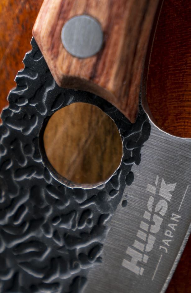 Agarre perfecto del cuchillo Huusk